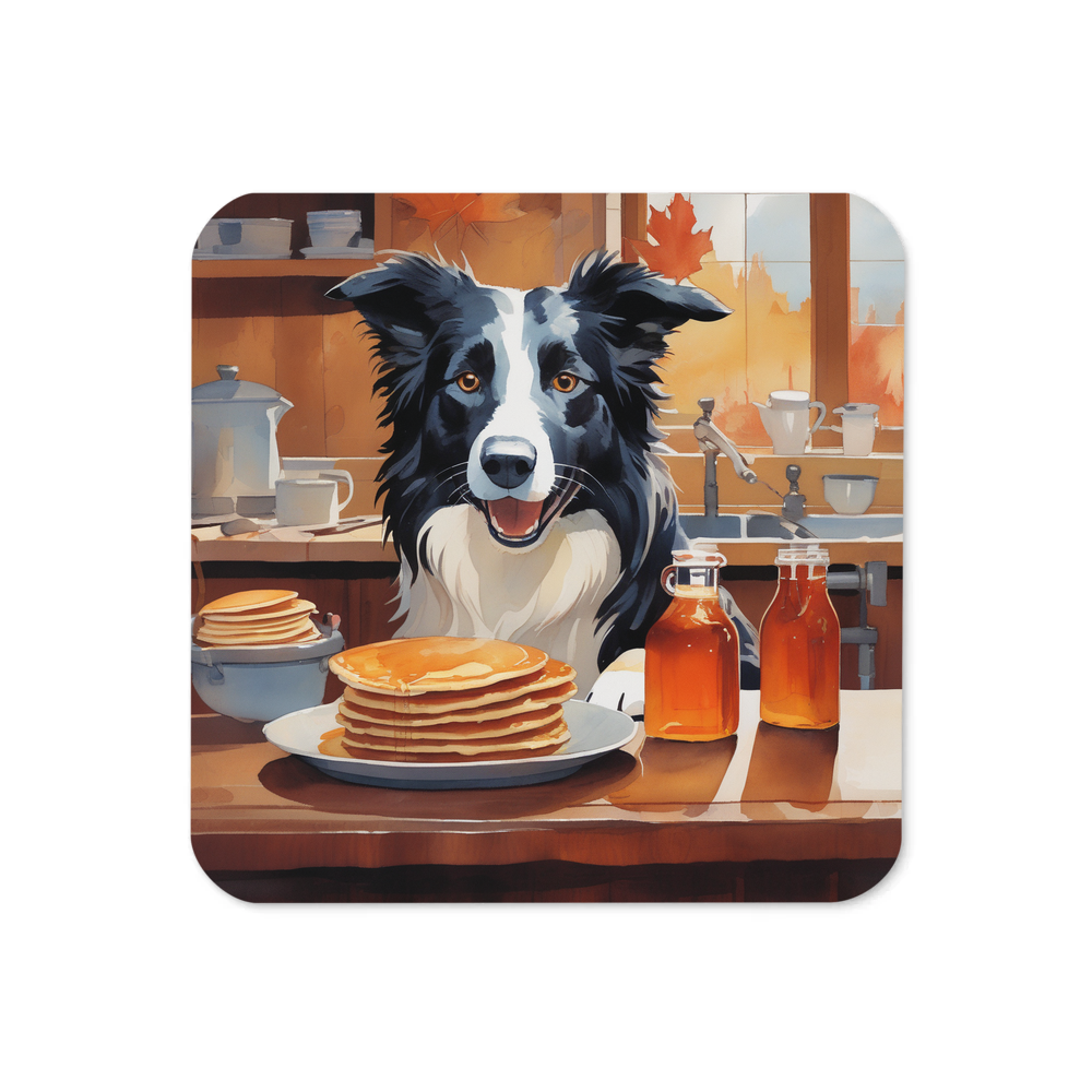 PugMug Custom Border Collie Coaster