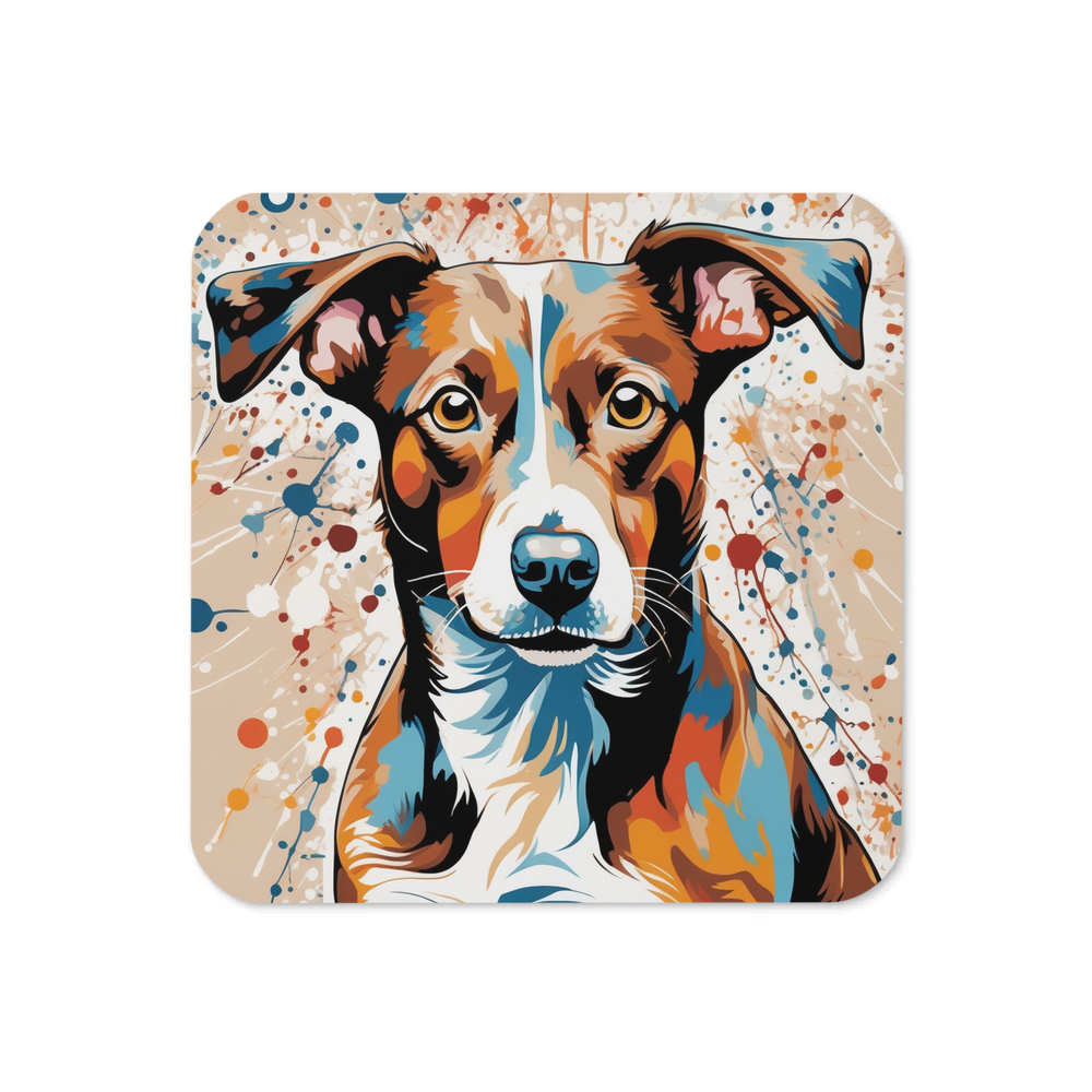 PugMug Custom Brittany Dog Coaster