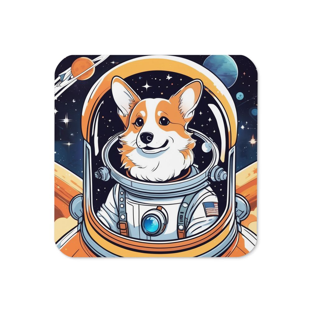 PugMug Custom Pembroke Welsh Corgi Coaster