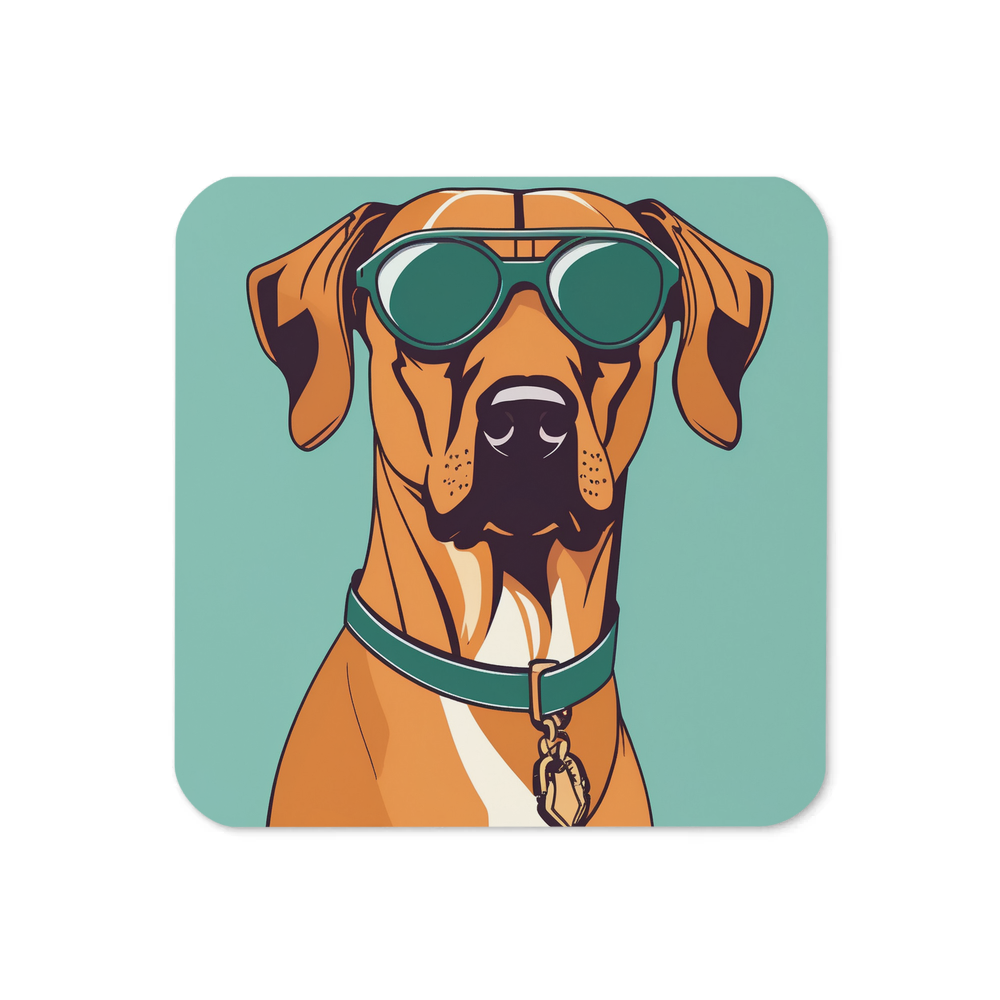 PugMug Custom Rhodesian Ridgeback Coaster