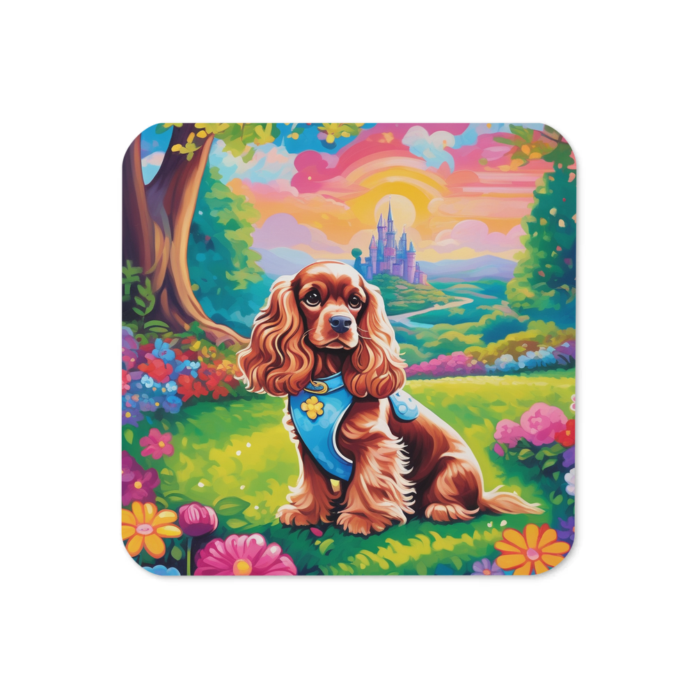 PugMug Custom Cocker Spaniel Coaster