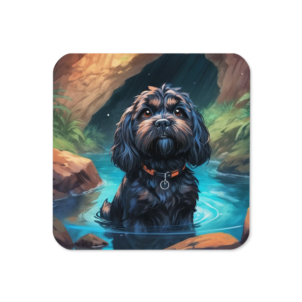 PugMug Custom Lily Coaster