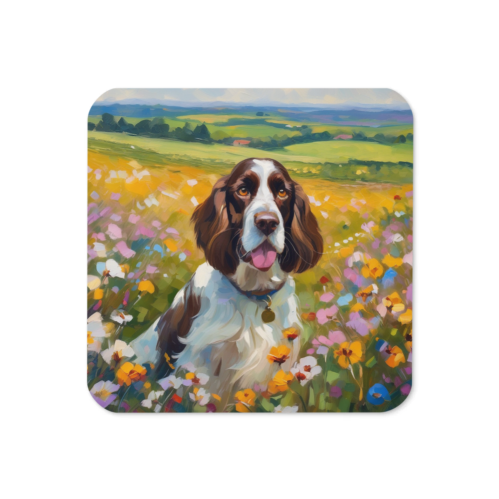 PugMug Custom English Springer Spaniel Coaster