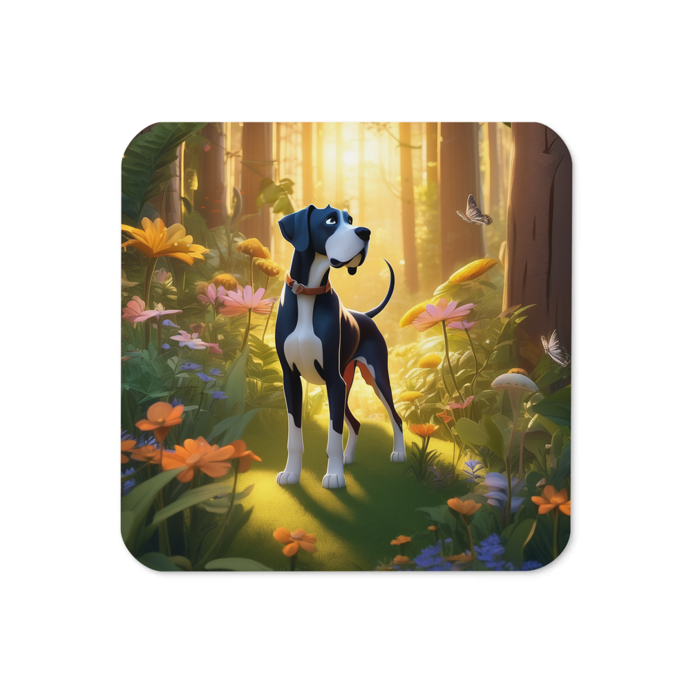 PugMug Custom Great Dane Coaster