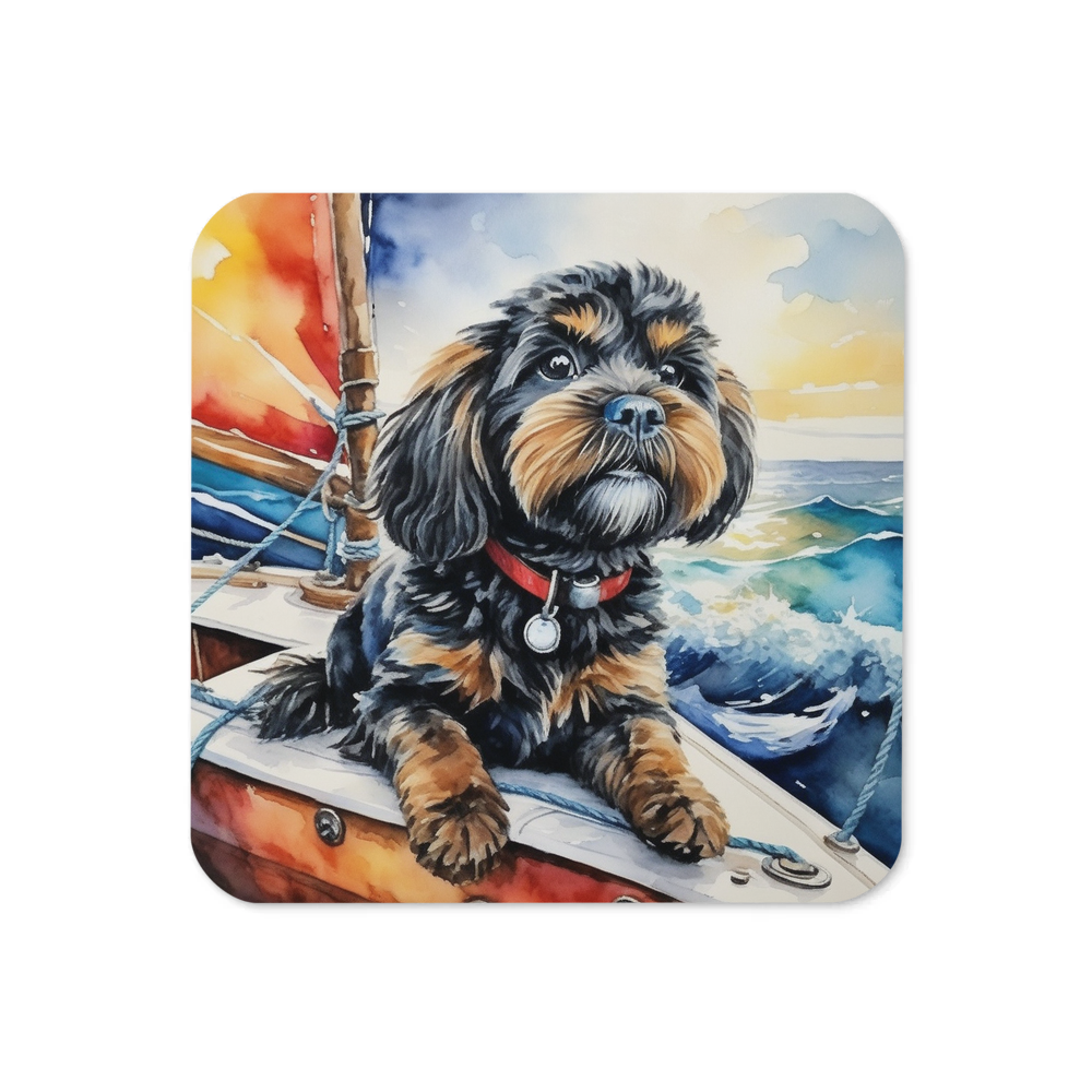 PugMug Custom Lily Coaster