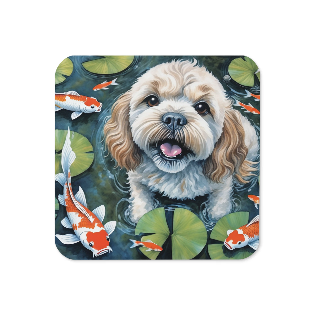 PugMug Custom Lily Coaster