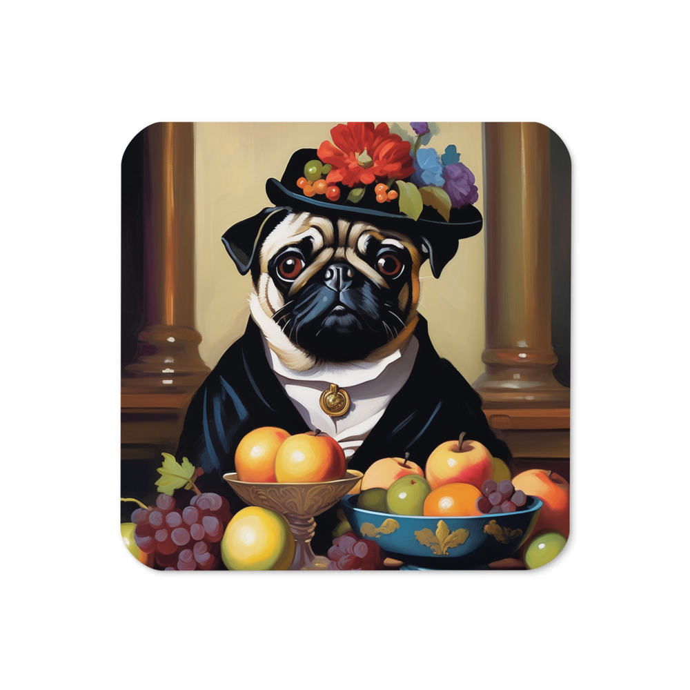 PugMug Custom Pug Coaster
