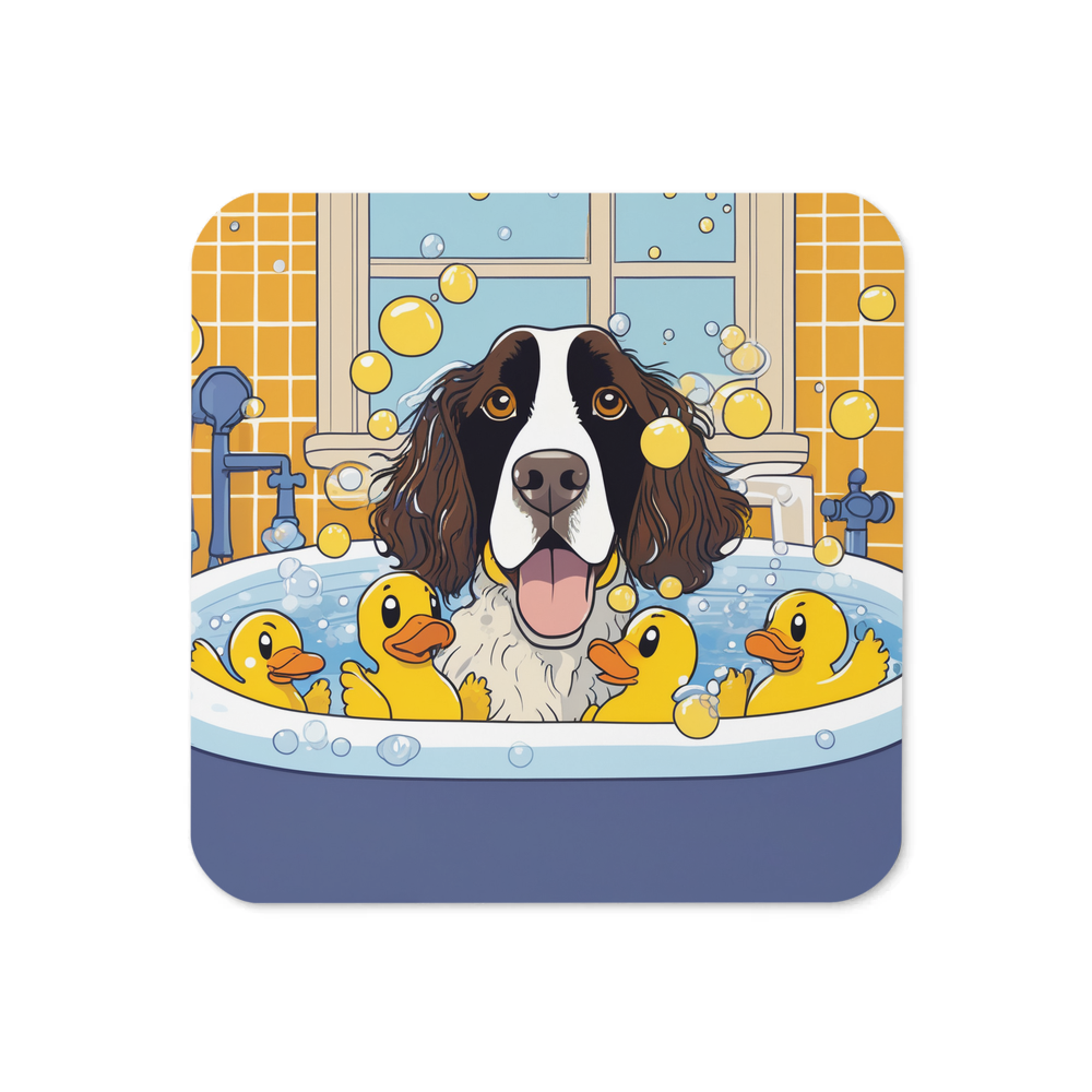PugMug Custom English Springer Spaniel Coaster