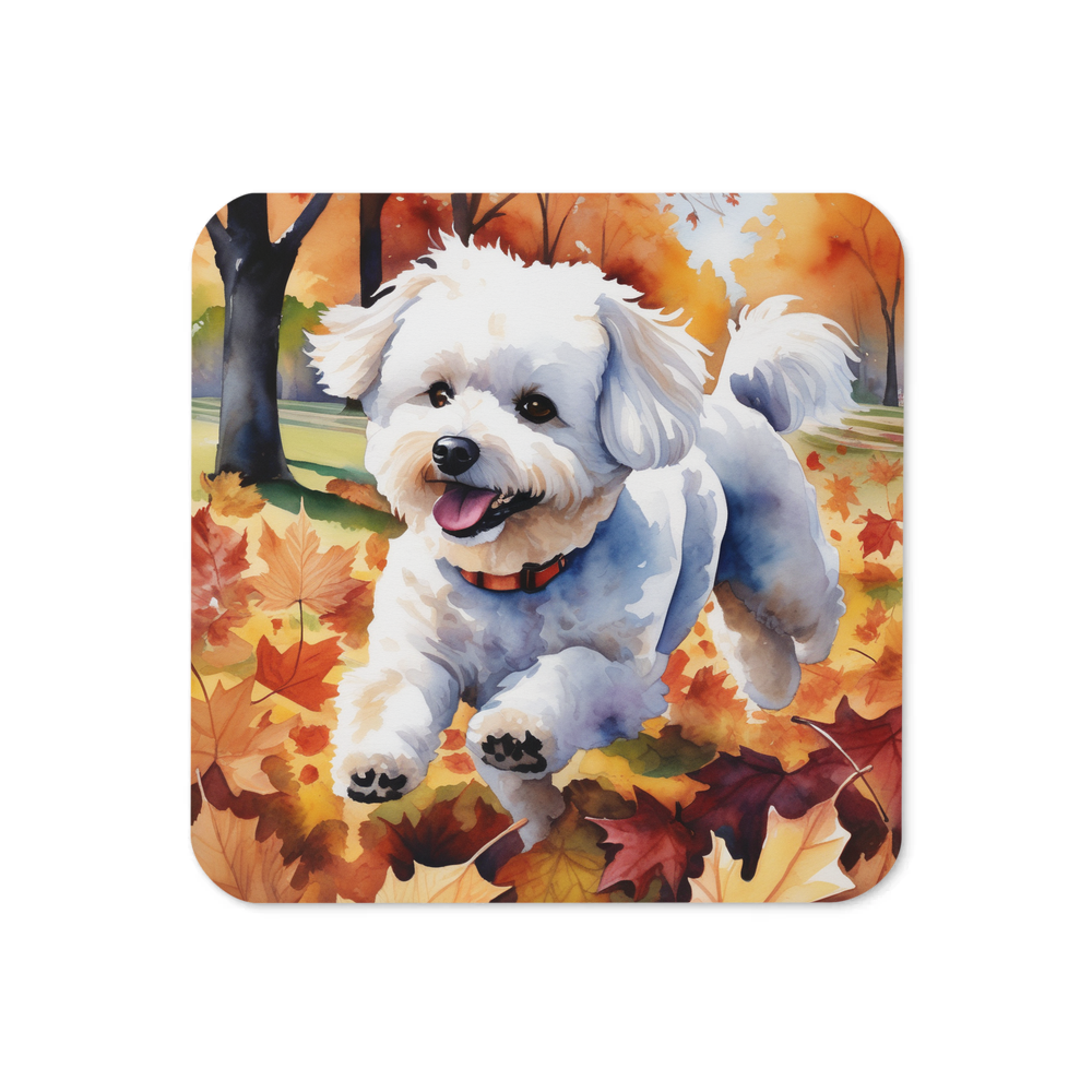 PugMug Custom Bichons Frise Coaster