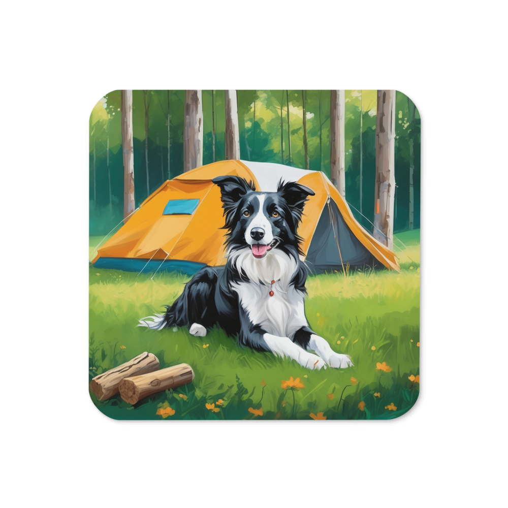 PugMug Custom Border Collie Coaster