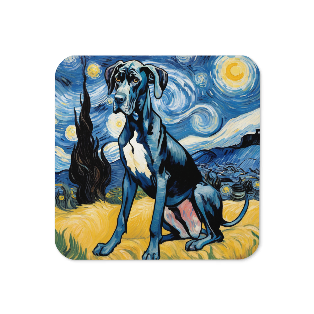 PugMug Custom Great Dane Coaster