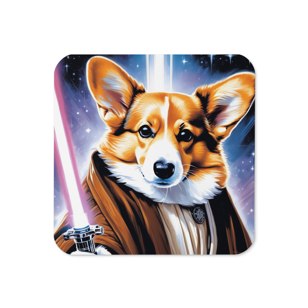 PugMug Custom Pembroke Welsh Corgi Coaster