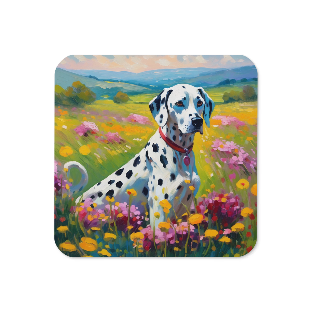 PugMug Custom Dalmatian Coaster