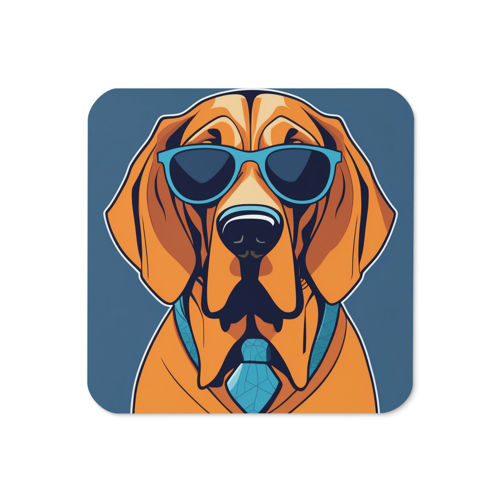 PugMug Custom Bloodhound Coaster