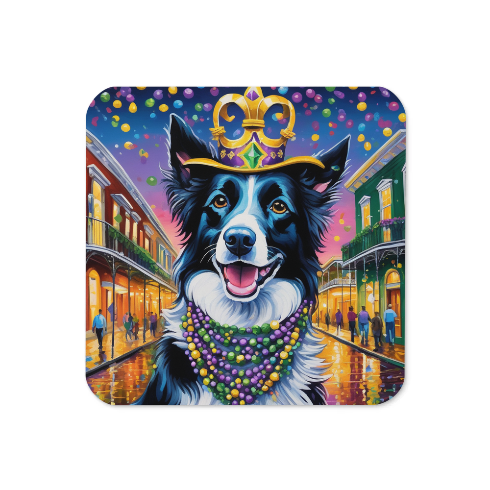 PugMug Custom Border Collie Coaster