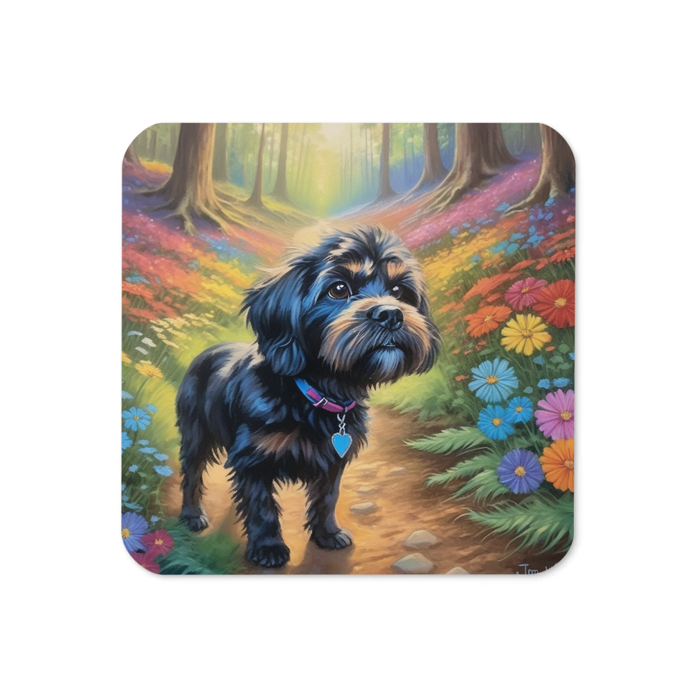 PugMug Custom Lily Coaster