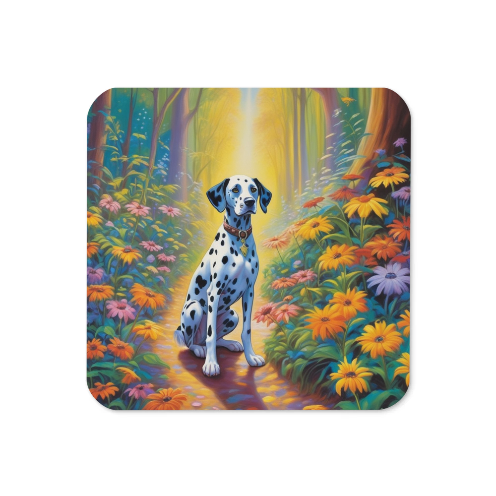 PugMug Custom Dalmatian Coaster