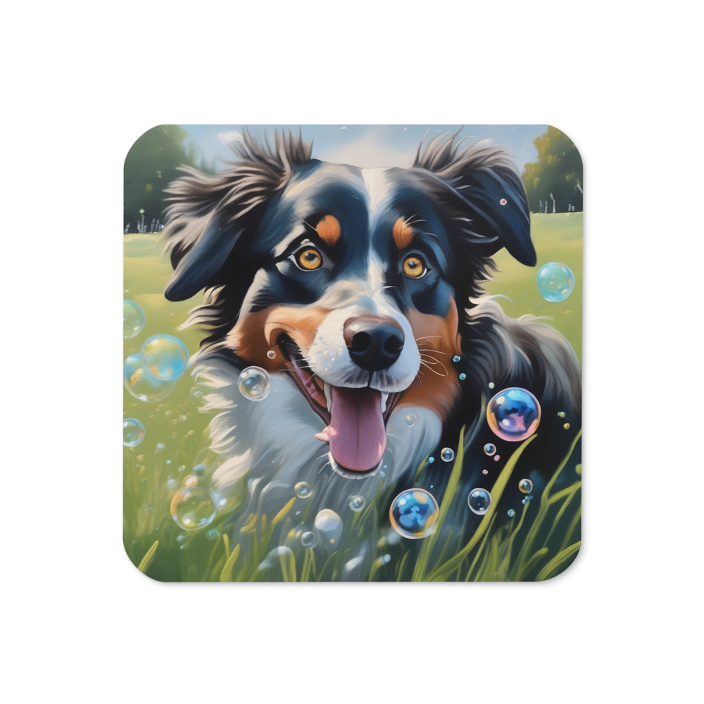 PugMug Custom Miniature American Shepherd Coaster