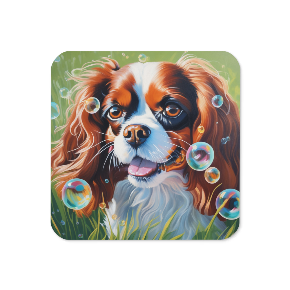 PugMug Custom Cavalier King Charles Spaniel Coaster