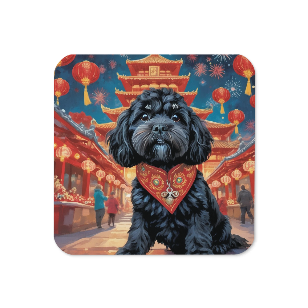 PugMug Custom Lily Coaster