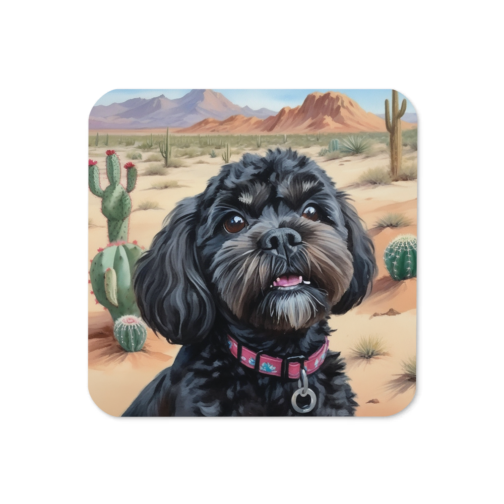 PugMug Custom Lily Coaster