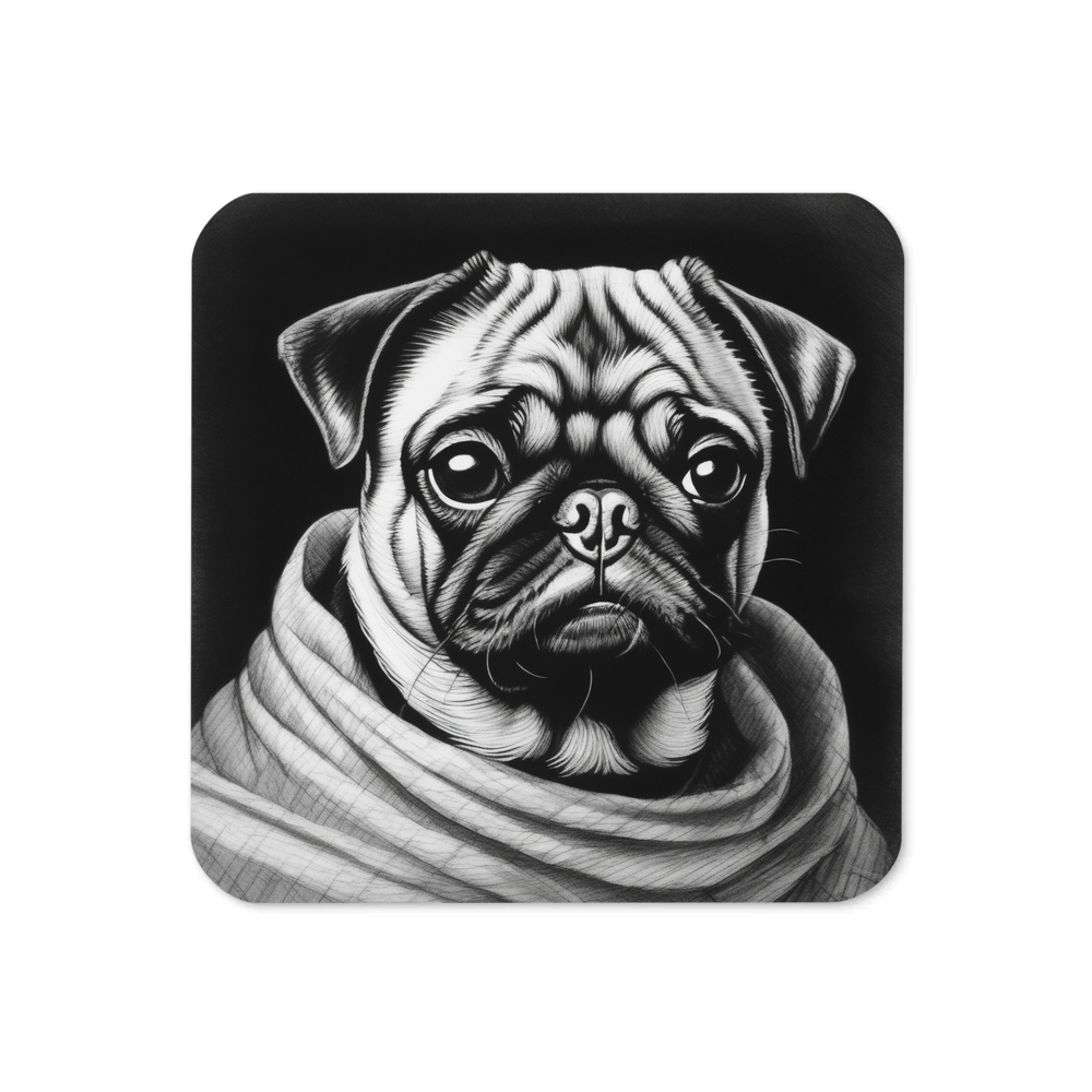 PugMug Custom Pug Coaster