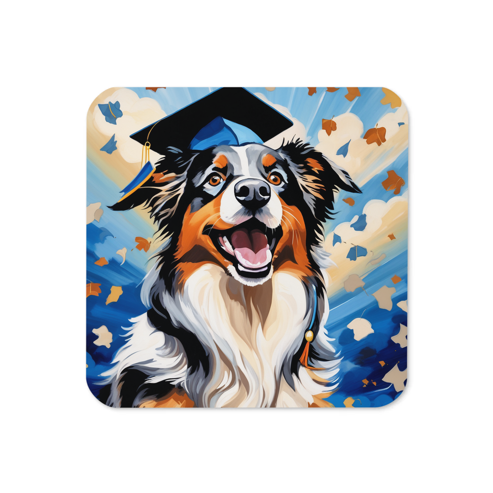 PugMug Custom Australian Shepherd Dog Coaster