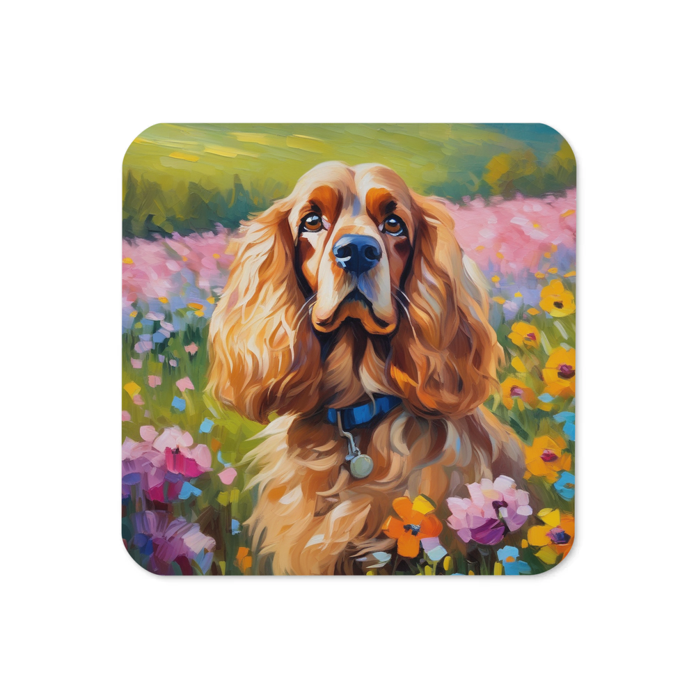 PugMug Custom Cocker Spaniel Coaster