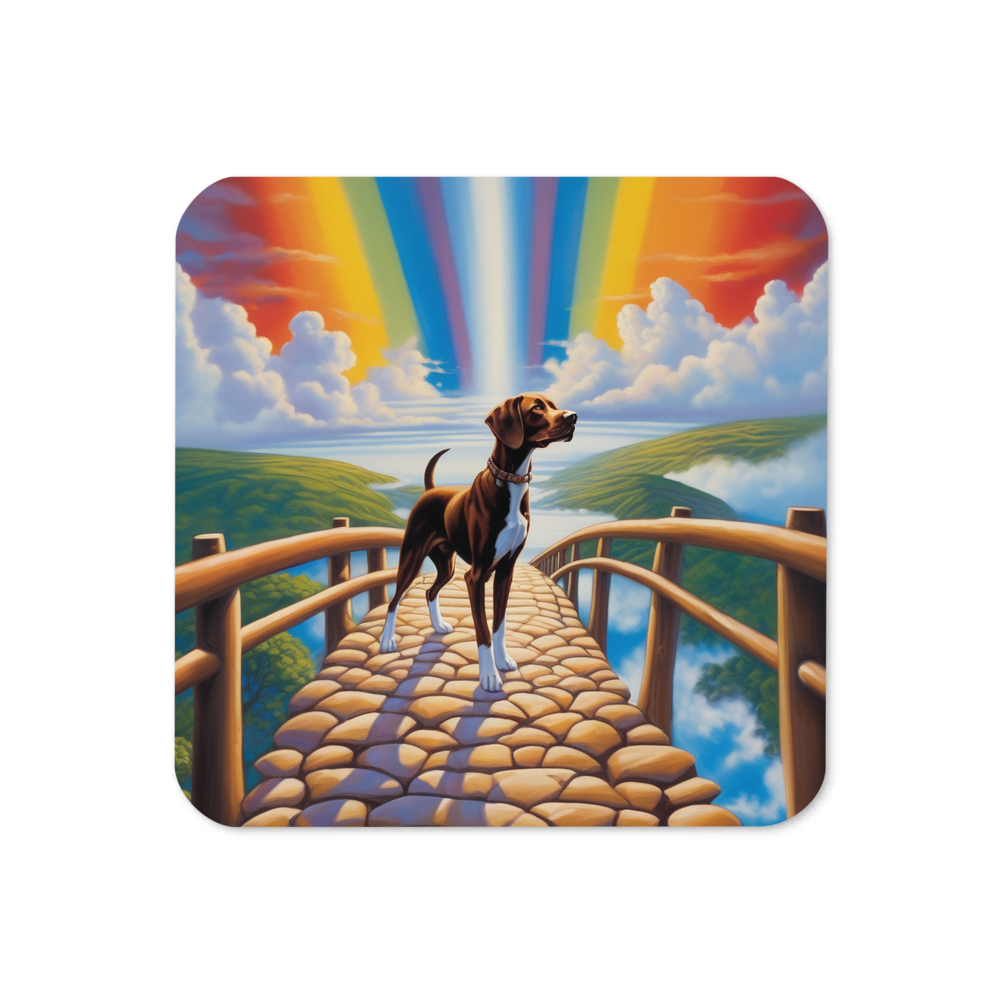 PugMug Custom Pointer Dog Coaster