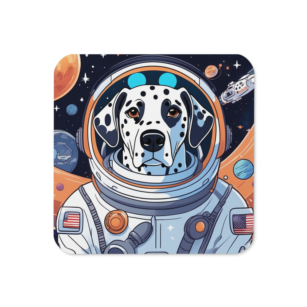 PugMug Custom Dalmatian Coaster