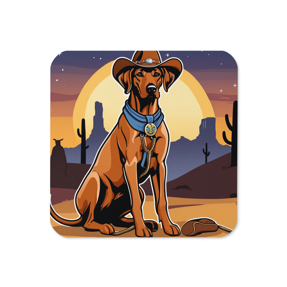 PugMug Custom Rhodesian Ridgeback Coaster