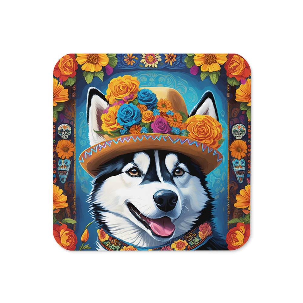 PugMug Custom Siberian Husky Coaster