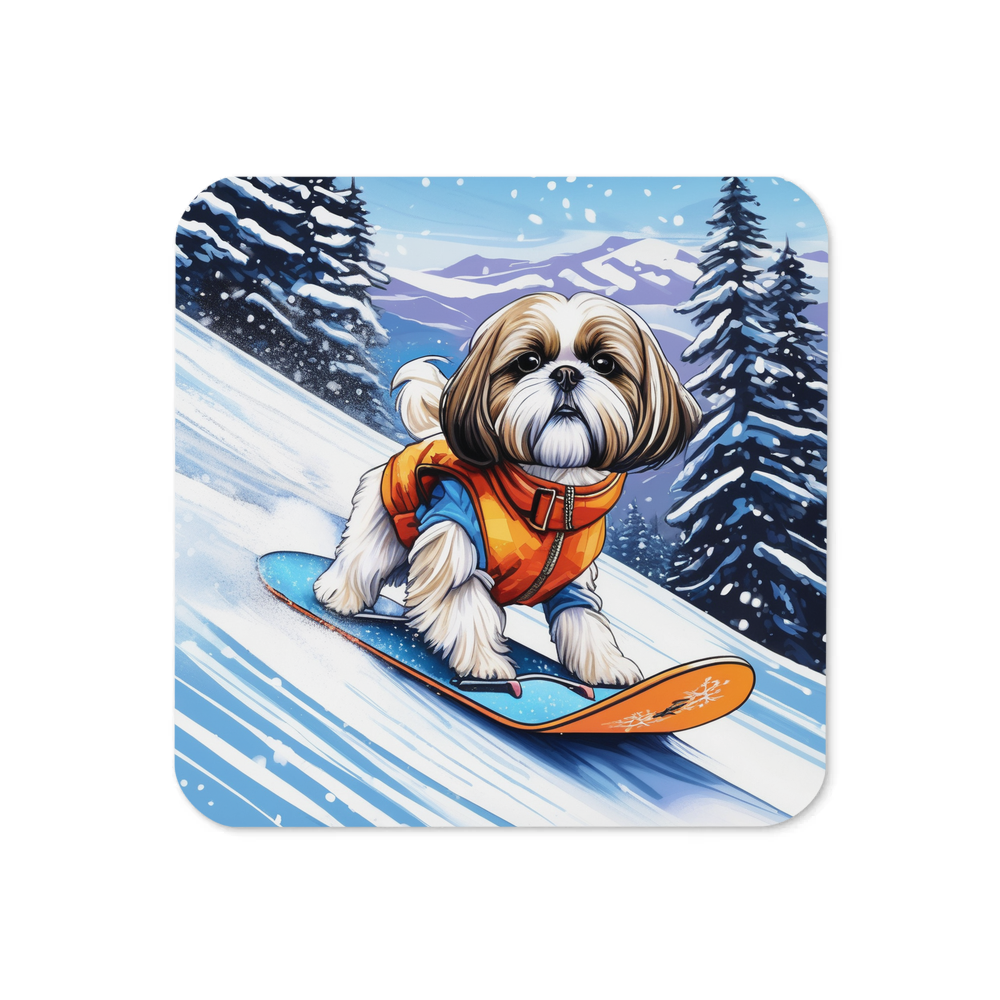 PugMug Custom Shih Tzu Coaster