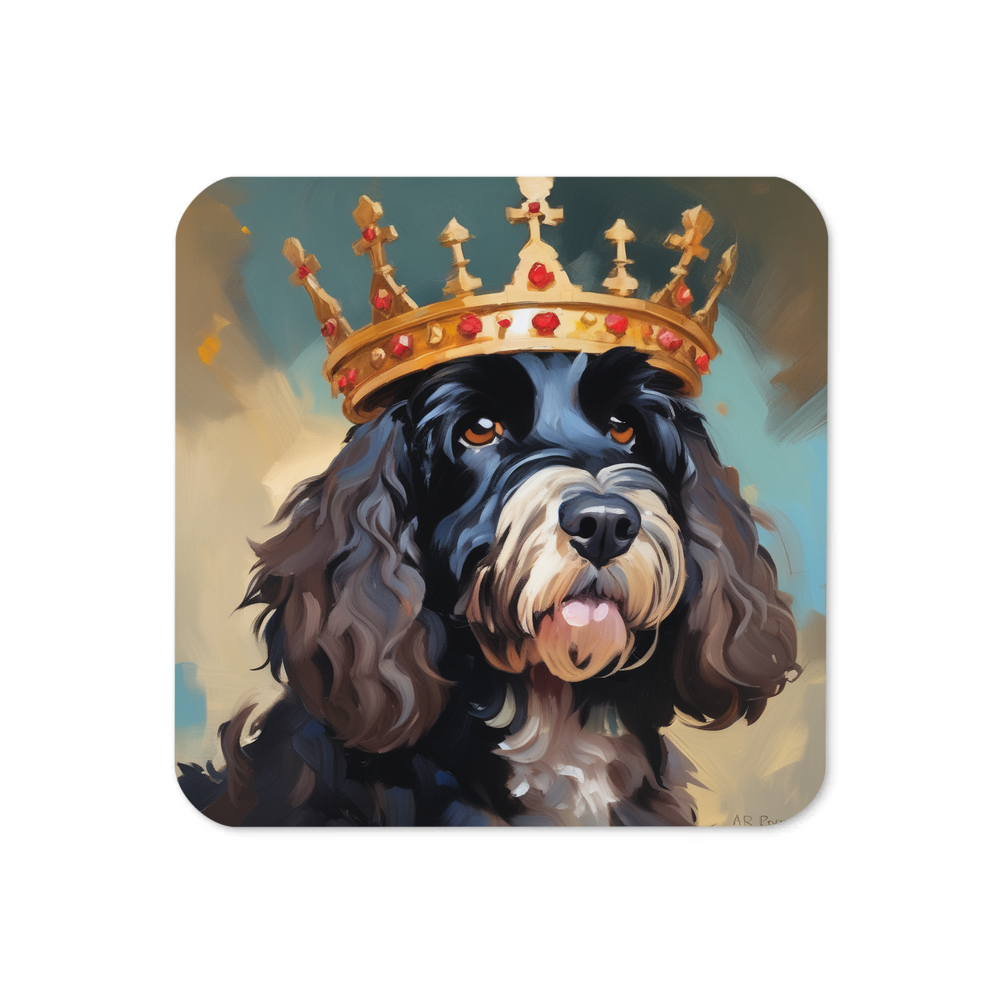 PugMug Custom Portuguese Water Dog Coaster