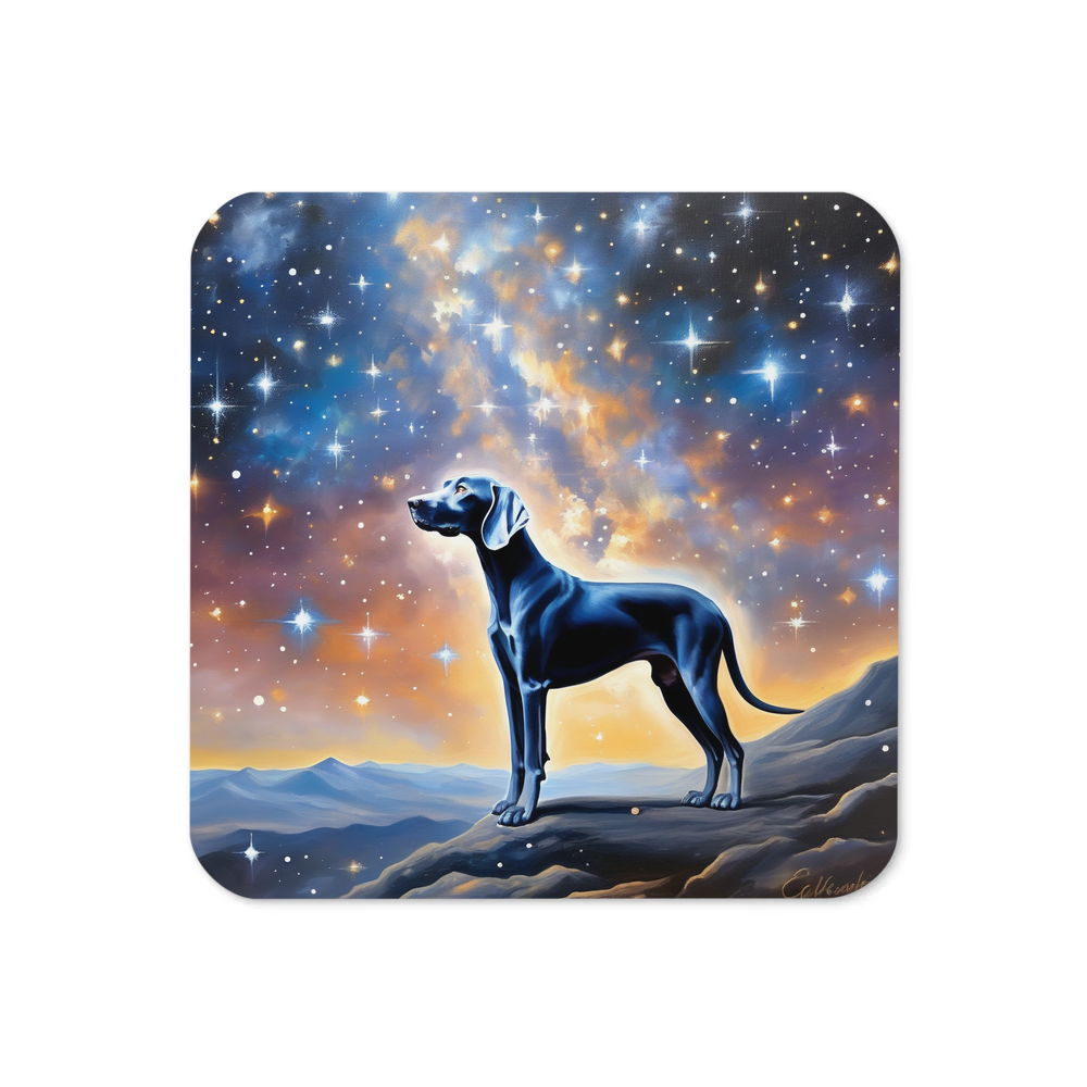 PugMug Custom Weimaraner Coaster