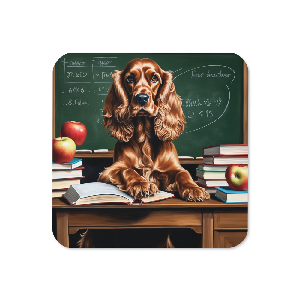 PugMug Custom Cocker Spaniel Coaster