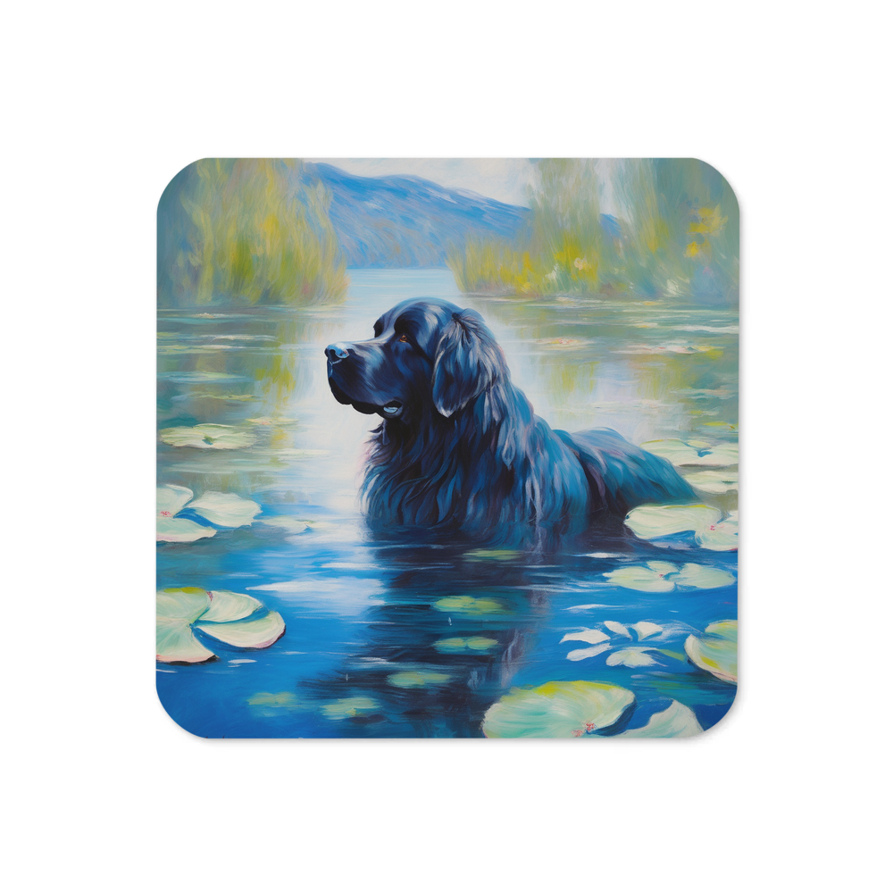 PugMug Custom Newfoundland Coaster