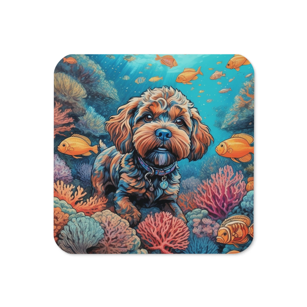 PugMug Custom Lily Coaster