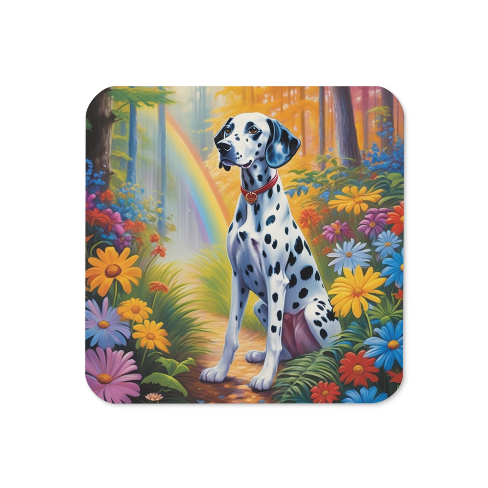 PugMug Custom Dalmatian Coaster