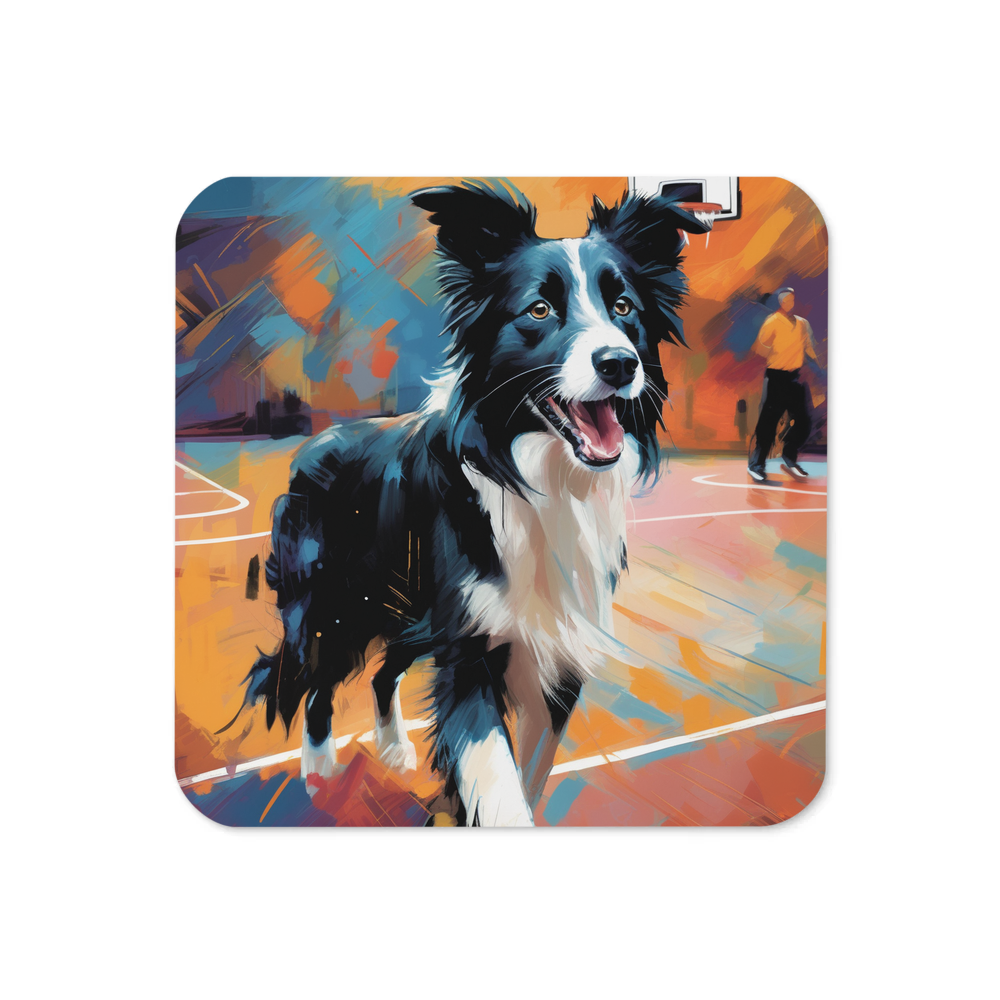 PugMug Custom Border Collie Coaster
