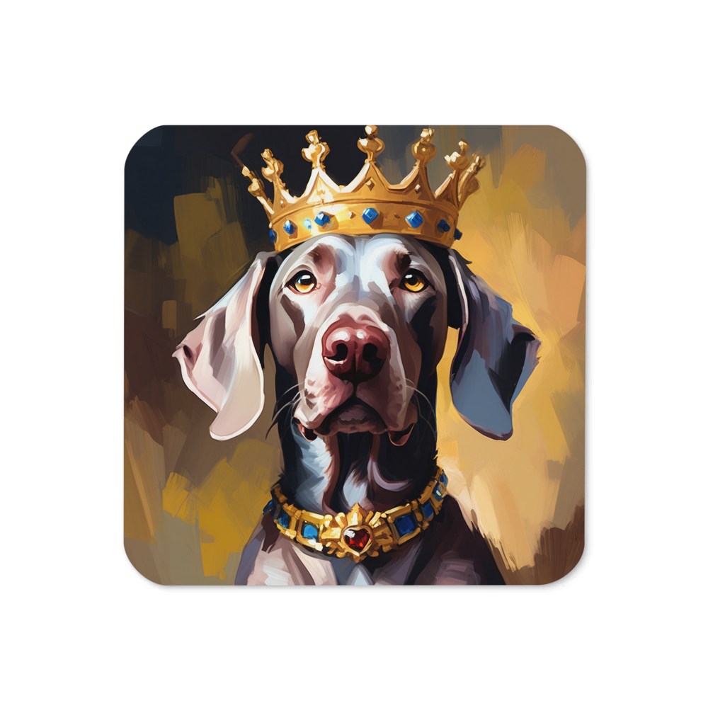 PugMug Custom Weimaraner Coaster