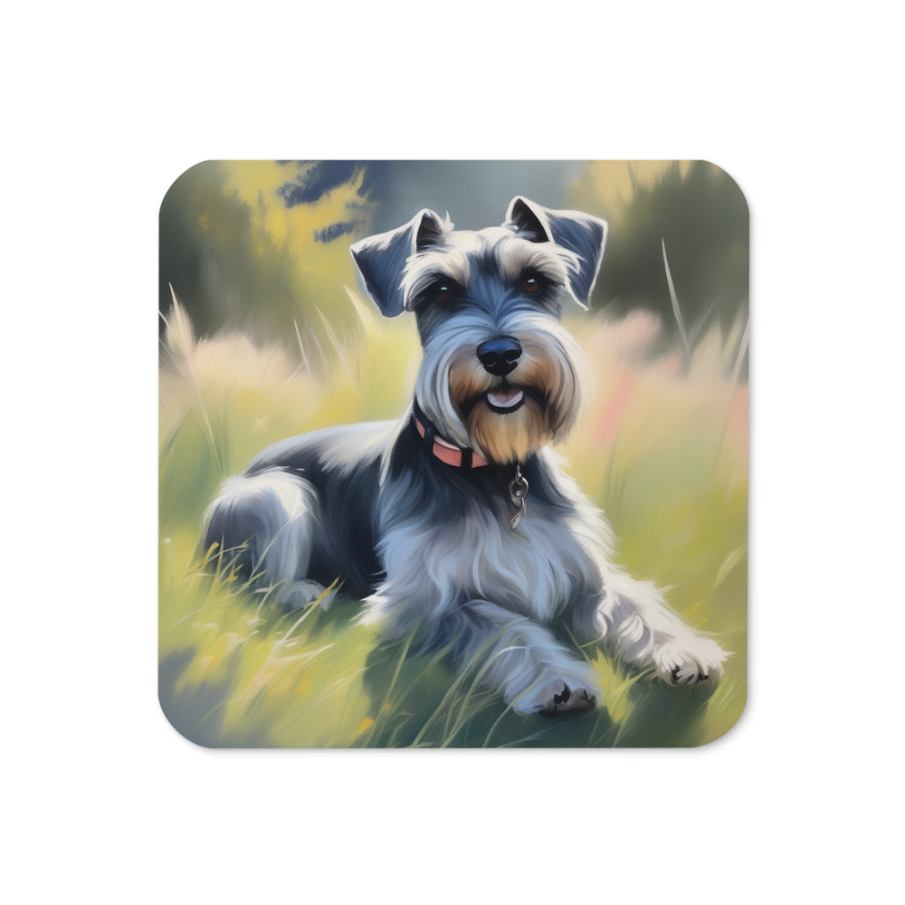 PugMug Custom Miniature Schnauzer Coaster
