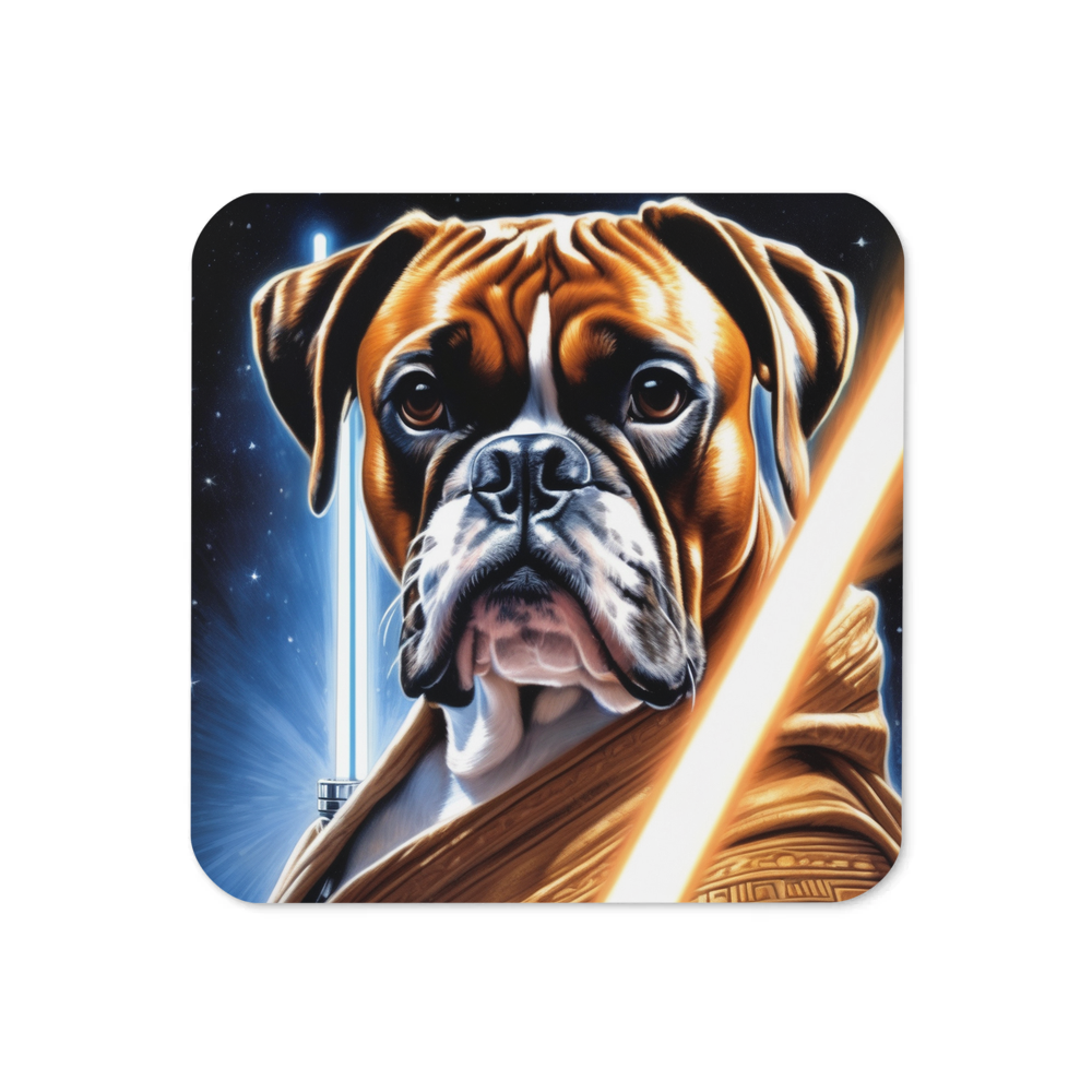 PugMug Custom Boxer Dog Coaster