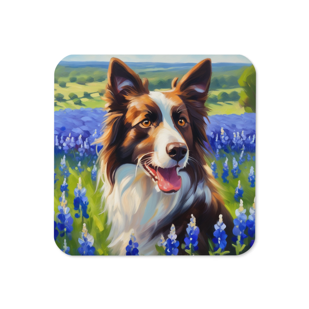 PugMug Custom Border Collie Coaster