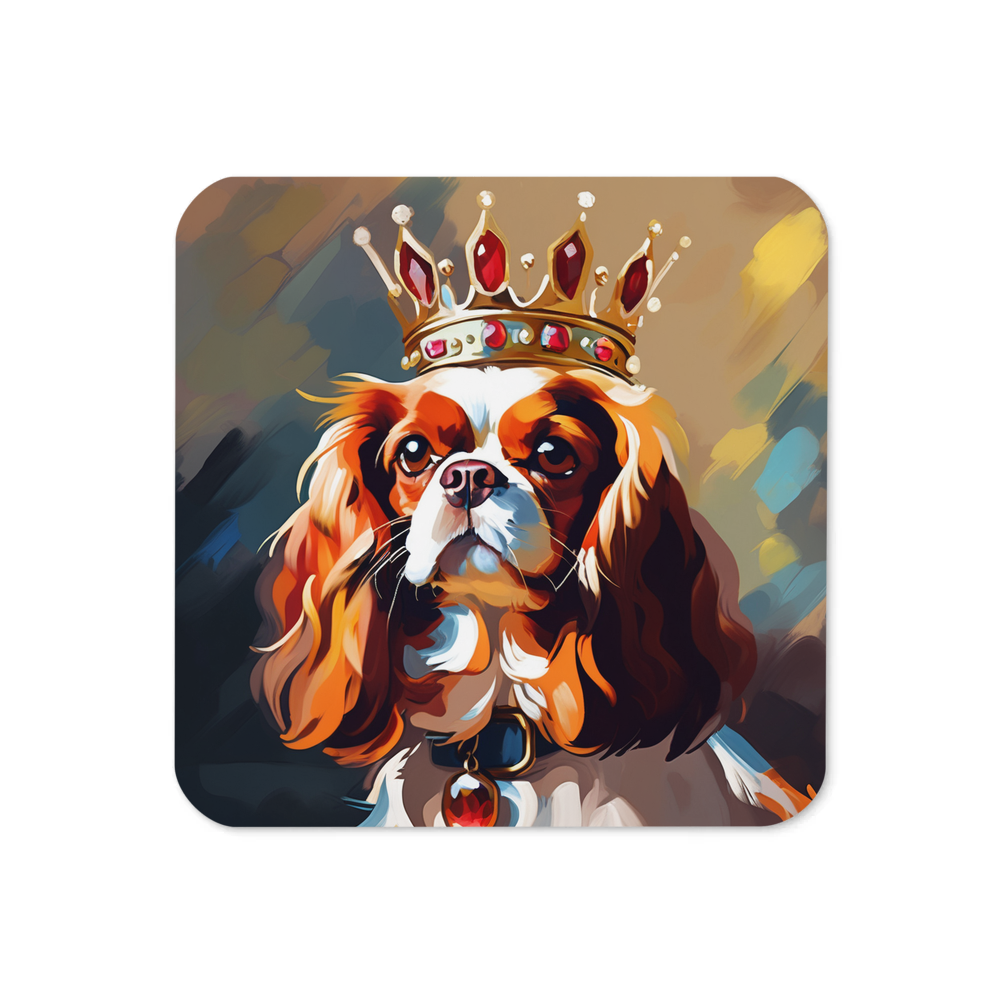 PugMug Custom Cavalier King Charles Spaniel Coaster