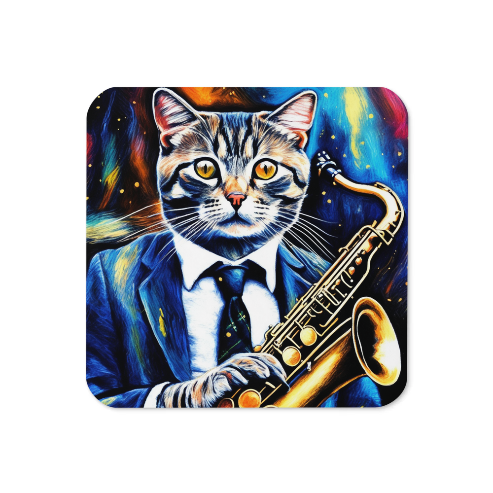 PugMug Custom Tabby Scottish Fold Cat Coaster