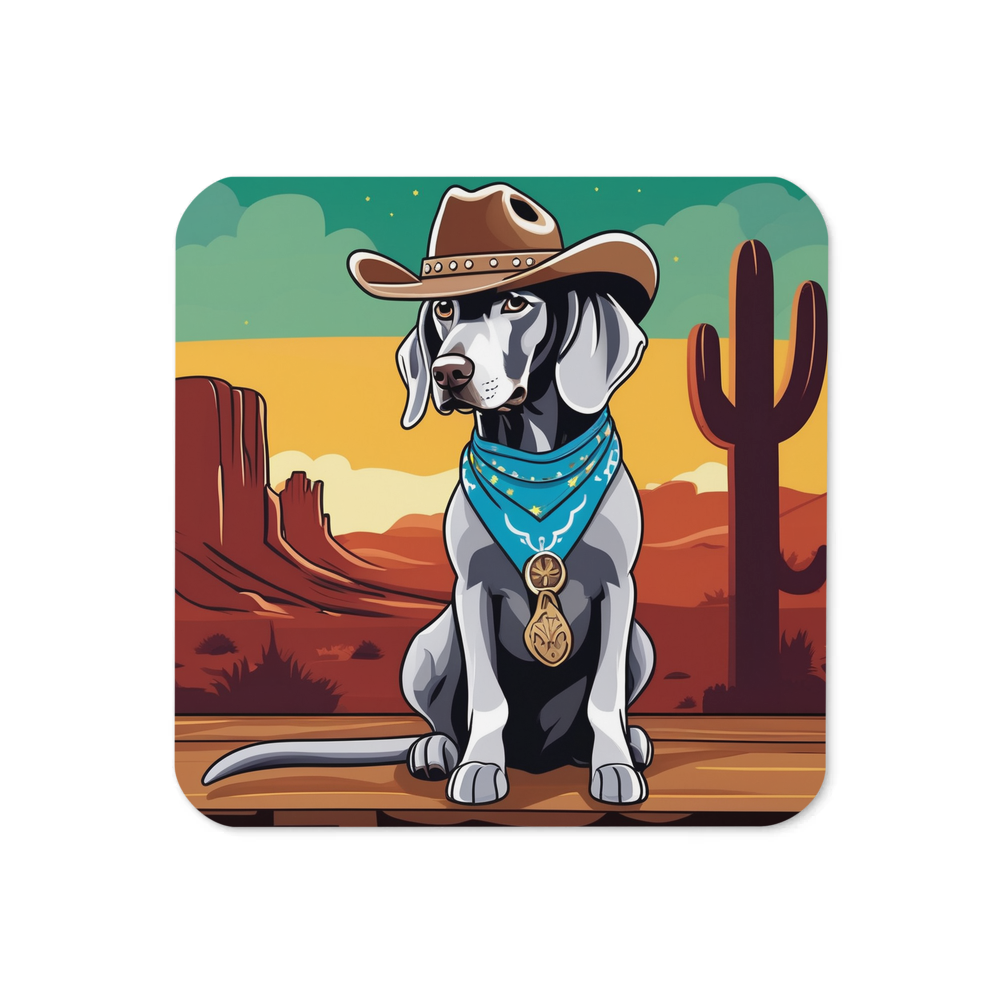 PugMug Custom Weimaraner Coaster