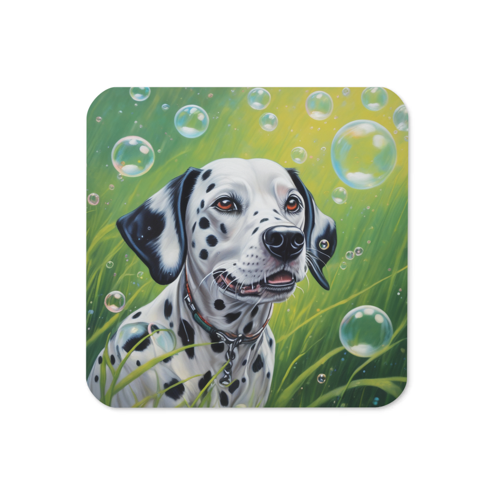 PugMug Custom Dalmatian Coaster