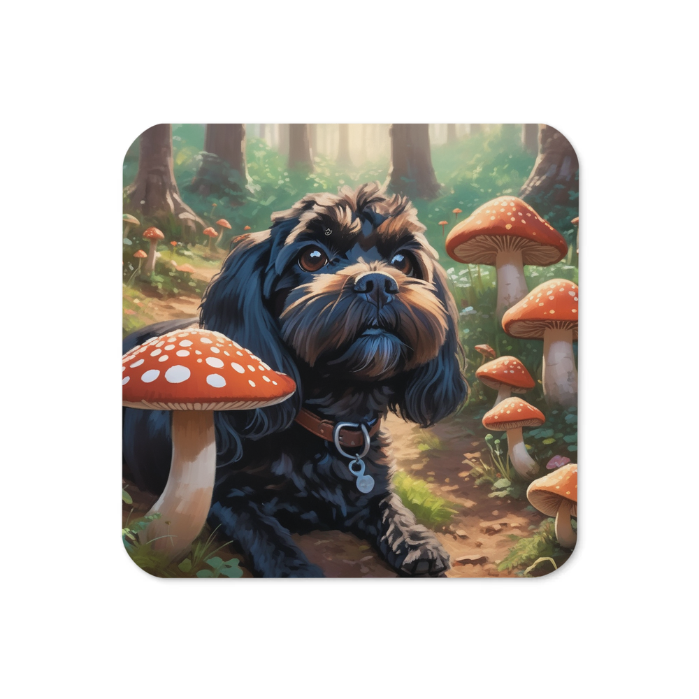PugMug Custom Lily Coaster