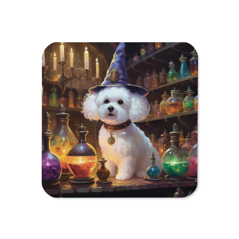 PugMug Custom Bichons Frise Coaster